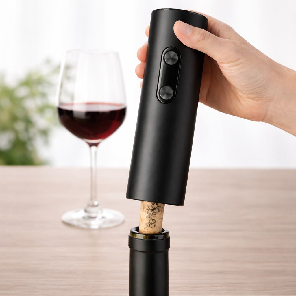 CorkMaster Pro – Tirbușon Electric de Vin Premium