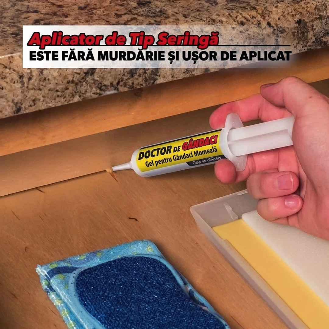 1+2 GRATIS- Seringa cu Gel Anti-Insecte