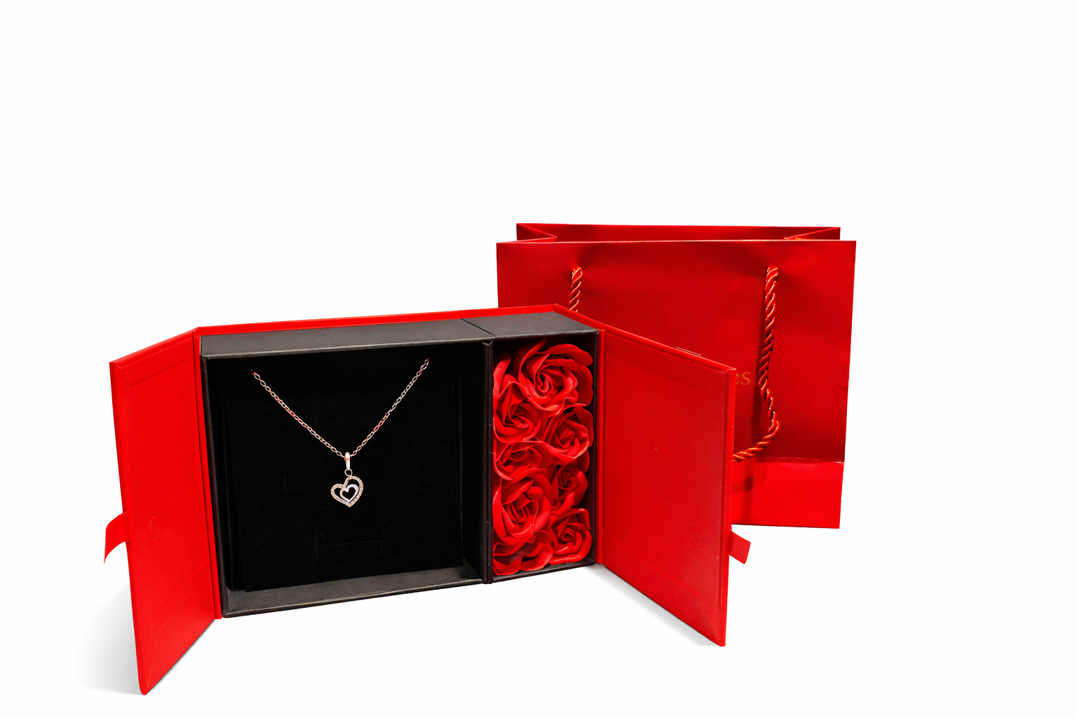 Set cadou Colier+Trandafiri