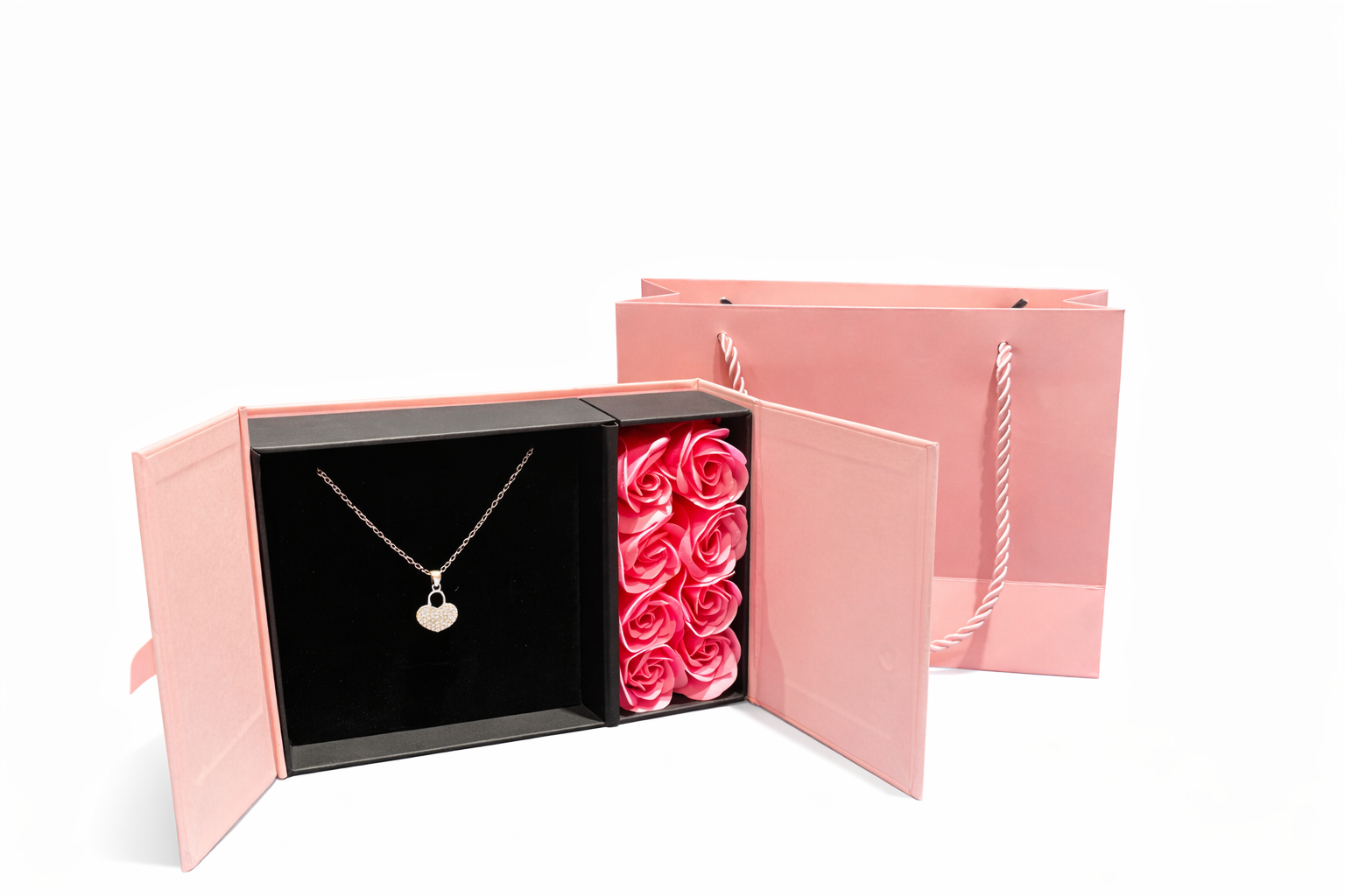 Set cadou Colier+Trandafiri